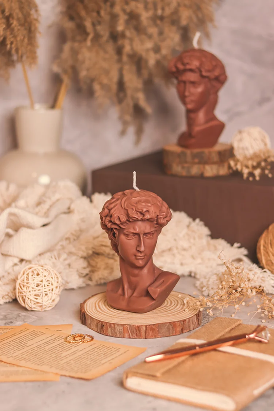 David Natural Soy Candle - Coffee